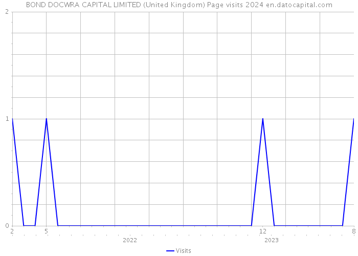 BOND DOCWRA CAPITAL LIMITED (United Kingdom) Page visits 2024 