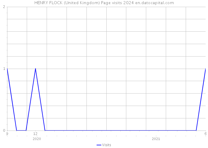 HENRY FLOCK (United Kingdom) Page visits 2024 