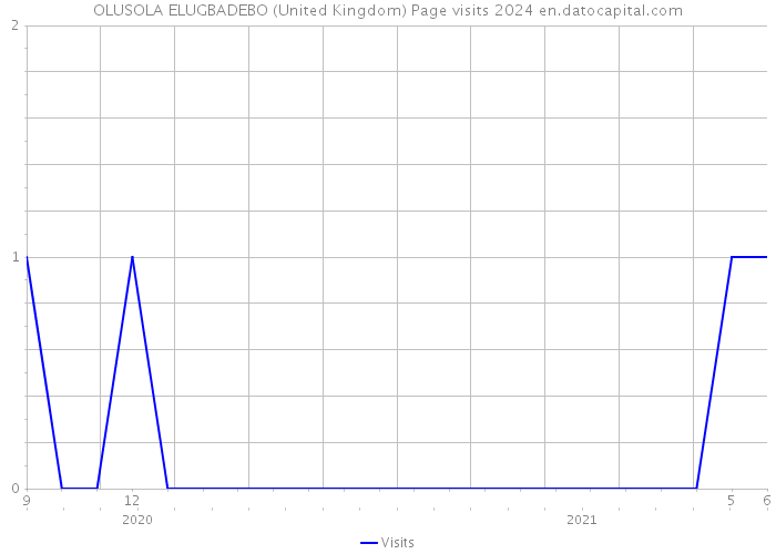 OLUSOLA ELUGBADEBO (United Kingdom) Page visits 2024 
