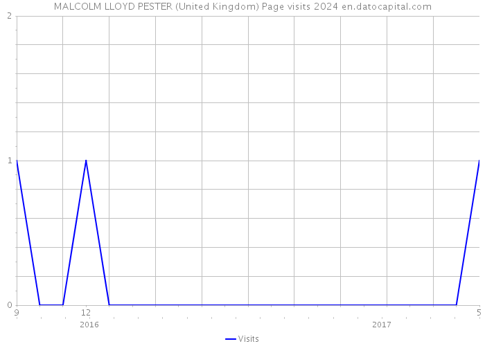 MALCOLM LLOYD PESTER (United Kingdom) Page visits 2024 