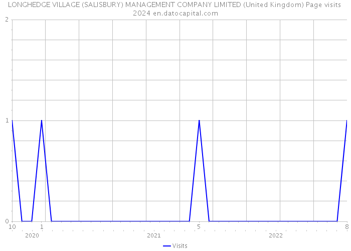 LONGHEDGE VILLAGE (SALISBURY) MANAGEMENT COMPANY LIMITED (United Kingdom) Page visits 2024 