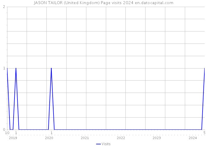 JASON TAILOR (United Kingdom) Page visits 2024 