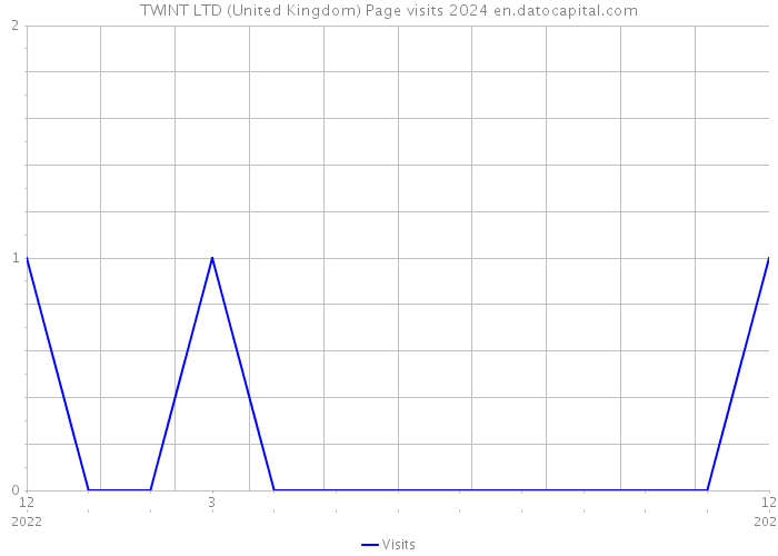 TWINT LTD (United Kingdom) Page visits 2024 
