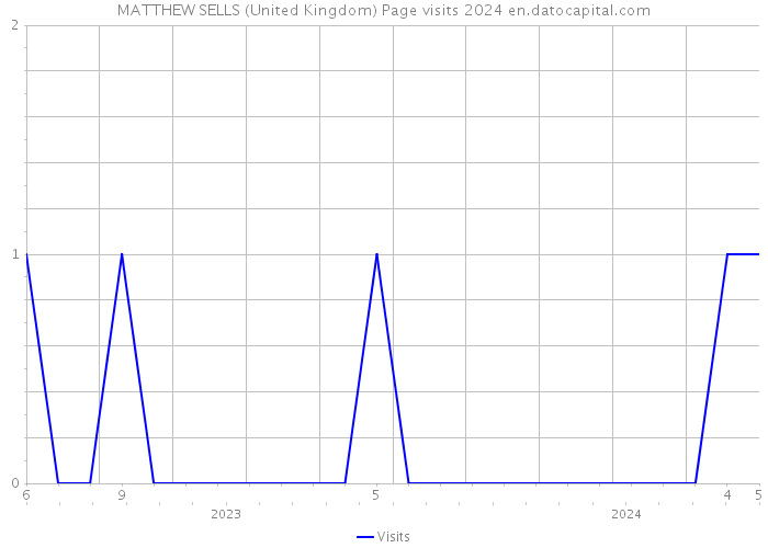 MATTHEW SELLS (United Kingdom) Page visits 2024 