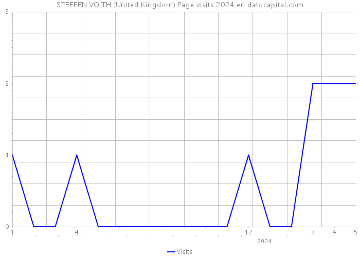 STEFFEN VOITH (United Kingdom) Page visits 2024 
