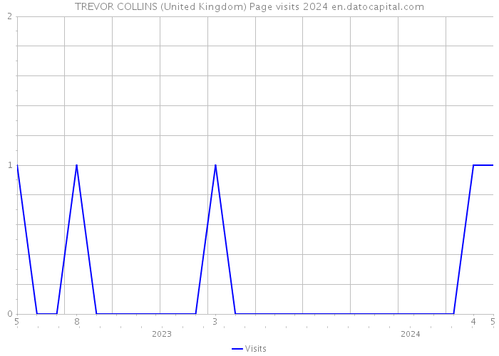 TREVOR COLLINS (United Kingdom) Page visits 2024 