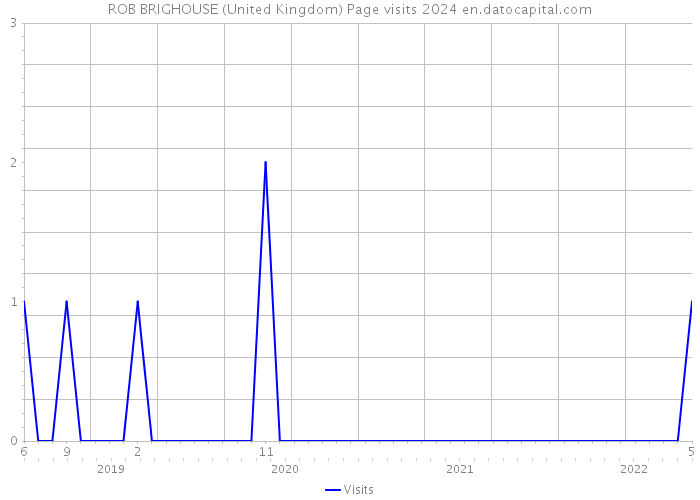 ROB BRIGHOUSE (United Kingdom) Page visits 2024 