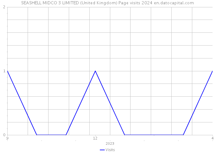 SEASHELL MIDCO 3 LIMITED (United Kingdom) Page visits 2024 