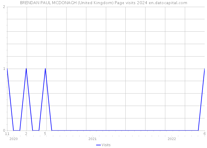 BRENDAN PAUL MCDONAGH (United Kingdom) Page visits 2024 