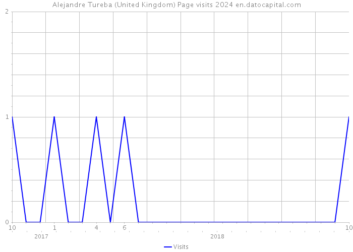 Alejandre Tureba (United Kingdom) Page visits 2024 