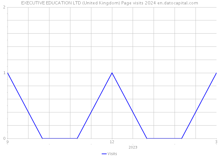 EXECUTIVE EDUCATION LTD (United Kingdom) Page visits 2024 