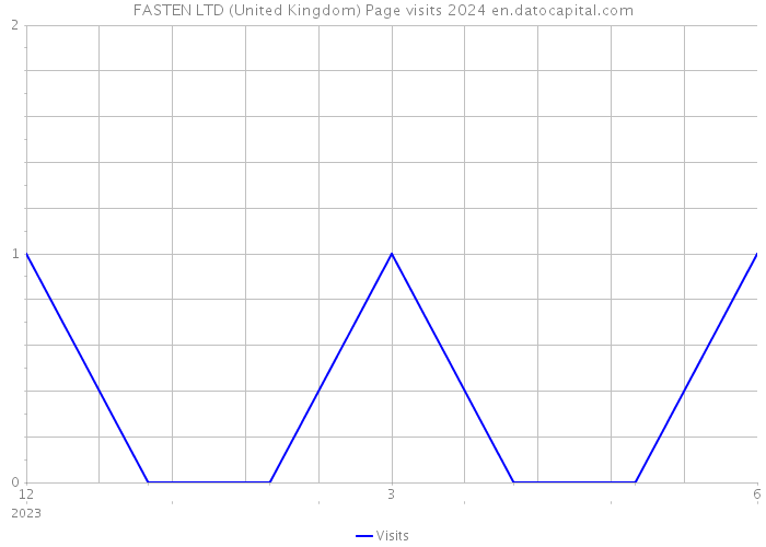 FASTEN LTD (United Kingdom) Page visits 2024 