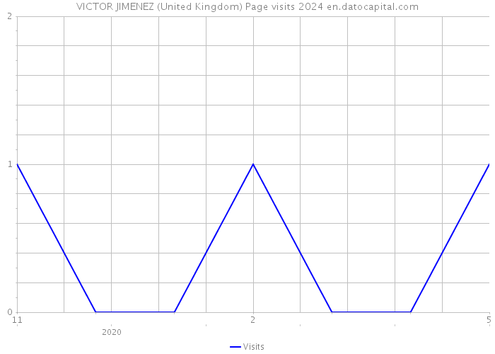 VICTOR JIMENEZ (United Kingdom) Page visits 2024 