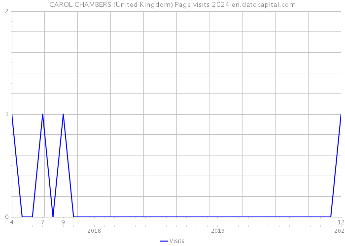 CAROL CHAMBERS (United Kingdom) Page visits 2024 