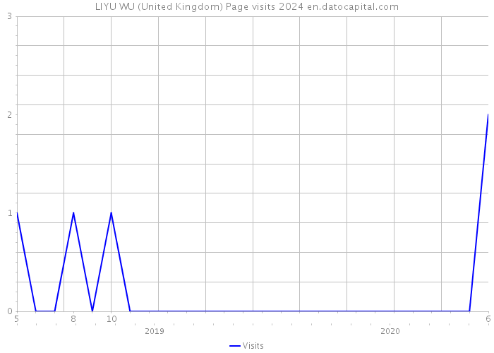 LIYU WU (United Kingdom) Page visits 2024 
