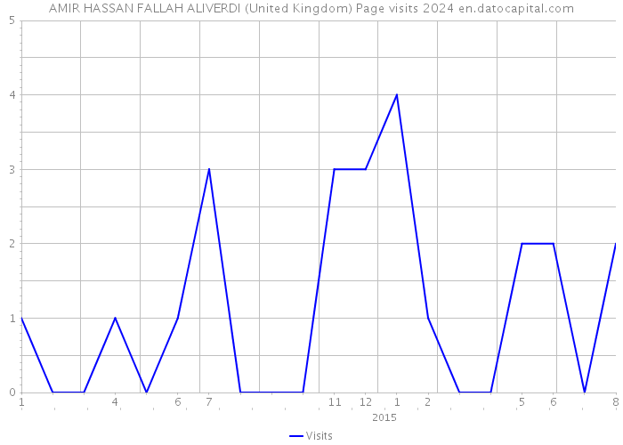 AMIR HASSAN FALLAH ALIVERDI (United Kingdom) Page visits 2024 
