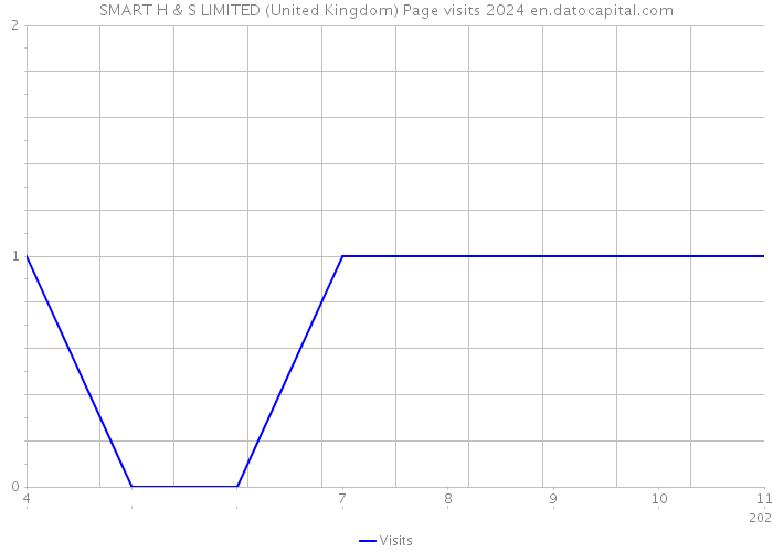 SMART H & S LIMITED (United Kingdom) Page visits 2024 