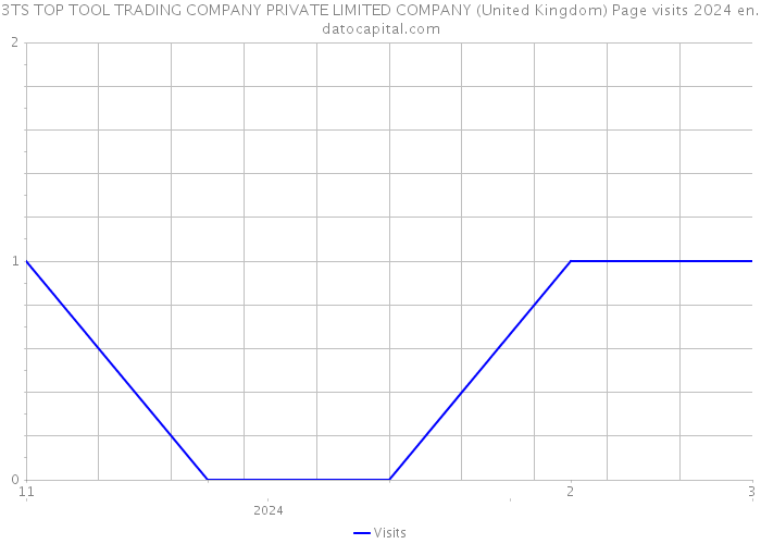 3TS TOP TOOL TRADING COMPANY PRIVATE LIMITED COMPANY (United Kingdom) Page visits 2024 