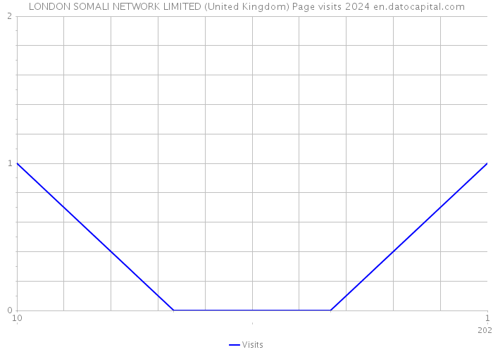 LONDON SOMALI NETWORK LIMITED (United Kingdom) Page visits 2024 