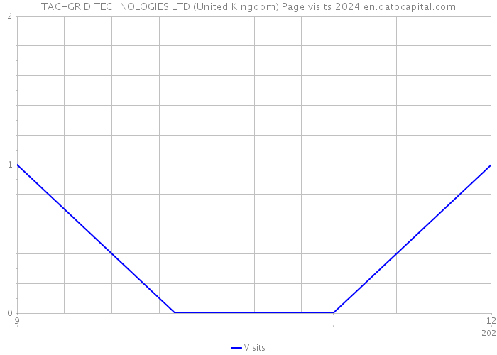 TAC-GRID TECHNOLOGIES LTD (United Kingdom) Page visits 2024 