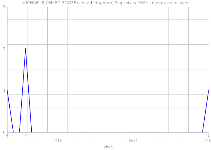 MICHAEL RICHARD ROOZE (United Kingdom) Page visits 2024 