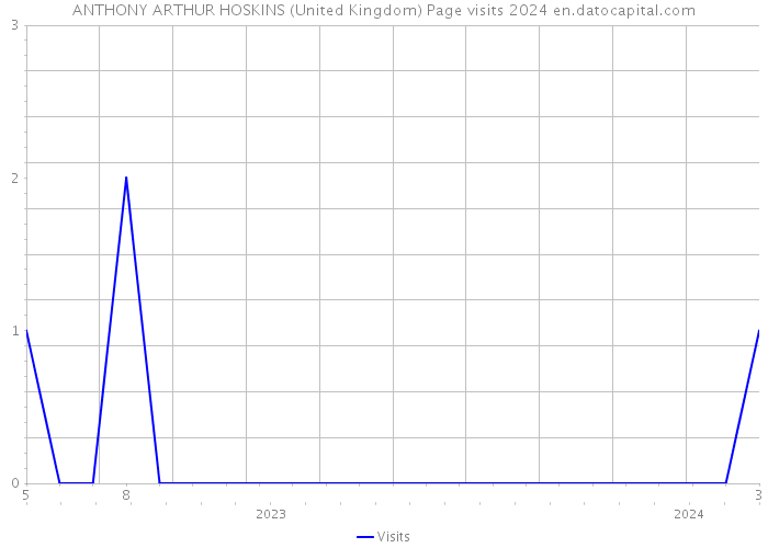 ANTHONY ARTHUR HOSKINS (United Kingdom) Page visits 2024 