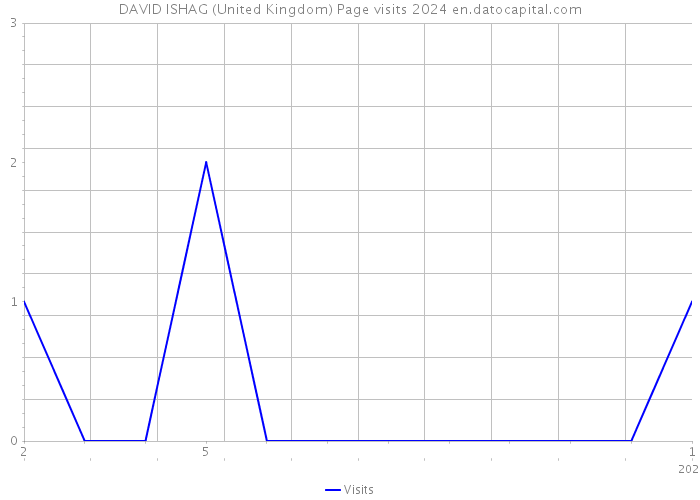 DAVID ISHAG (United Kingdom) Page visits 2024 