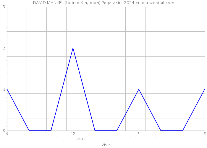 DAVID MANKEL (United Kingdom) Page visits 2024 