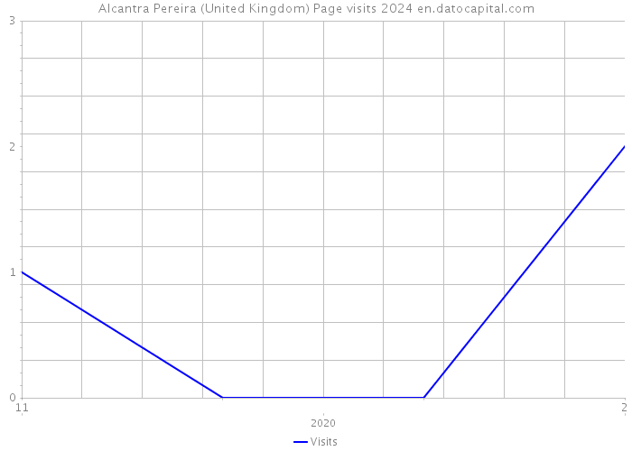 Alcantra Pereira (United Kingdom) Page visits 2024 