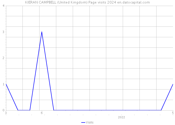 KIERAN CAMPBELL (United Kingdom) Page visits 2024 