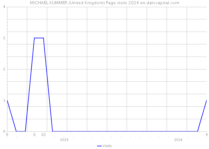 MICHAEL KUMMER (United Kingdom) Page visits 2024 