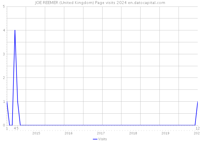 JOE REEMER (United Kingdom) Page visits 2024 