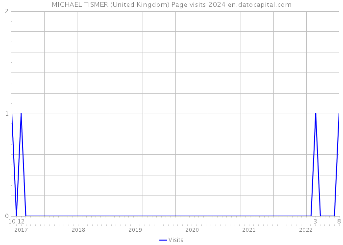 MICHAEL TISMER (United Kingdom) Page visits 2024 