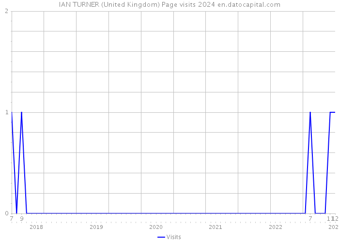 IAN TURNER (United Kingdom) Page visits 2024 