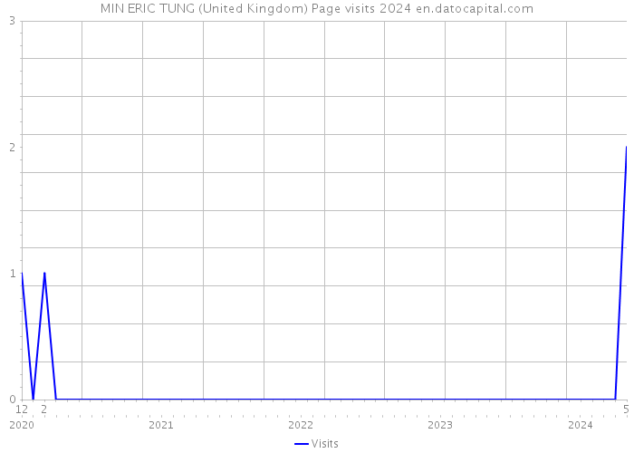 MIN ERIC TUNG (United Kingdom) Page visits 2024 