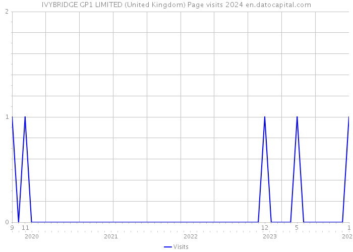 IVYBRIDGE GP1 LIMITED (United Kingdom) Page visits 2024 