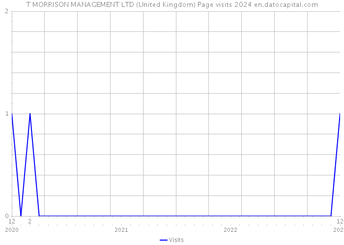 T MORRISON MANAGEMENT LTD (United Kingdom) Page visits 2024 