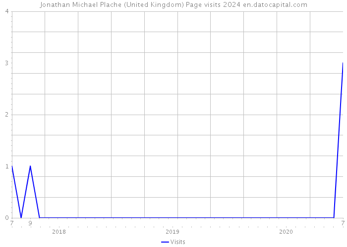 Jonathan Michael Plache (United Kingdom) Page visits 2024 