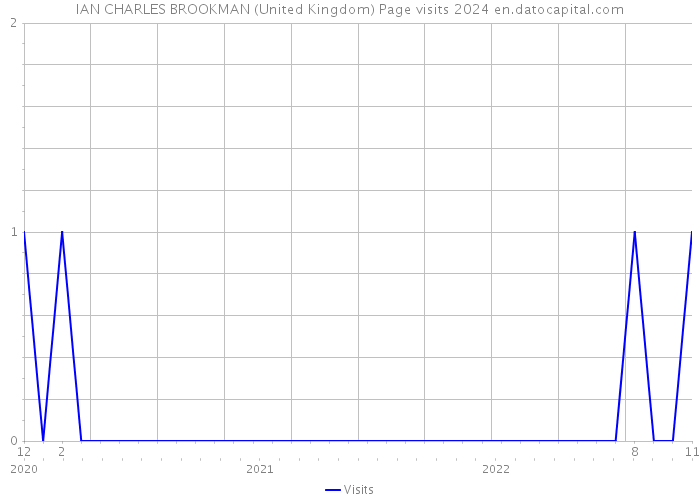 IAN CHARLES BROOKMAN (United Kingdom) Page visits 2024 