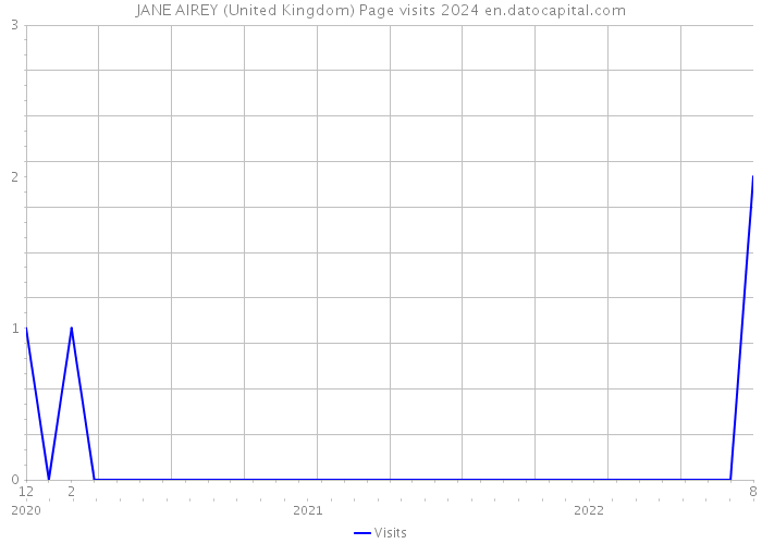 JANE AIREY (United Kingdom) Page visits 2024 