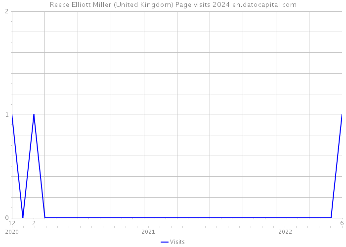 Reece Elliott Miller (United Kingdom) Page visits 2024 