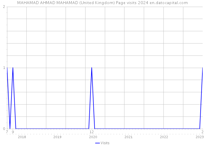 MAHAMAD AHMAD MAHAMAD (United Kingdom) Page visits 2024 