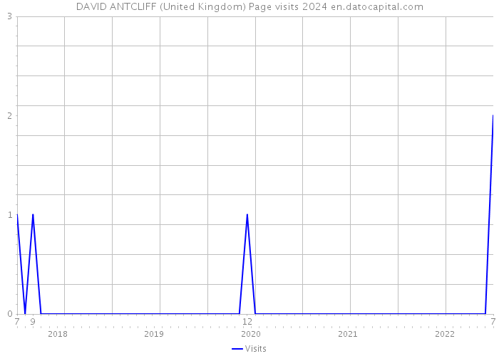DAVID ANTCLIFF (United Kingdom) Page visits 2024 