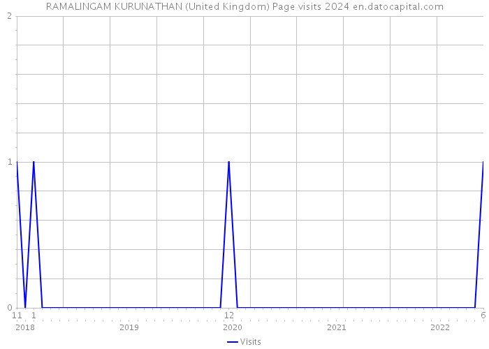 RAMALINGAM KURUNATHAN (United Kingdom) Page visits 2024 