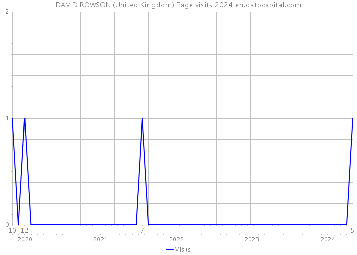 DAVID ROWSON (United Kingdom) Page visits 2024 