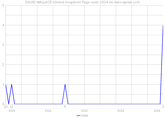 DAVID WALLACE (United Kingdom) Page visits 2024 