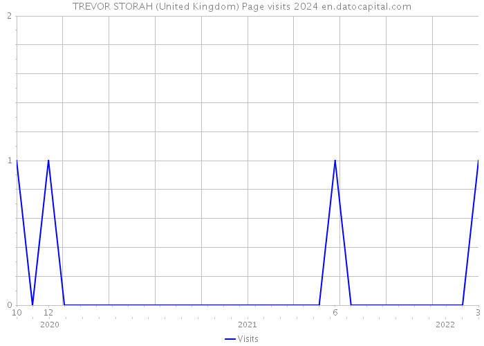 TREVOR STORAH (United Kingdom) Page visits 2024 