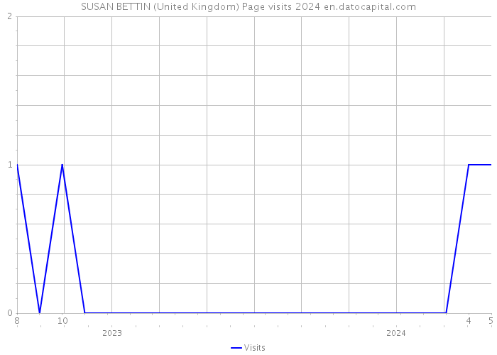 SUSAN BETTIN (United Kingdom) Page visits 2024 