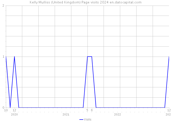 Kelly Mulliss (United Kingdom) Page visits 2024 