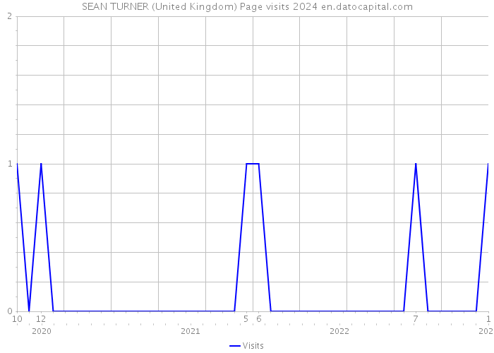 SEAN TURNER (United Kingdom) Page visits 2024 